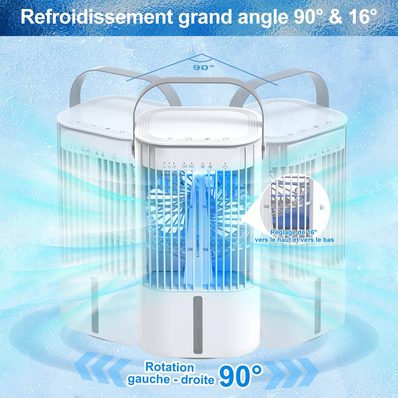 CLIMATISEUR MOBILE 5 en 1