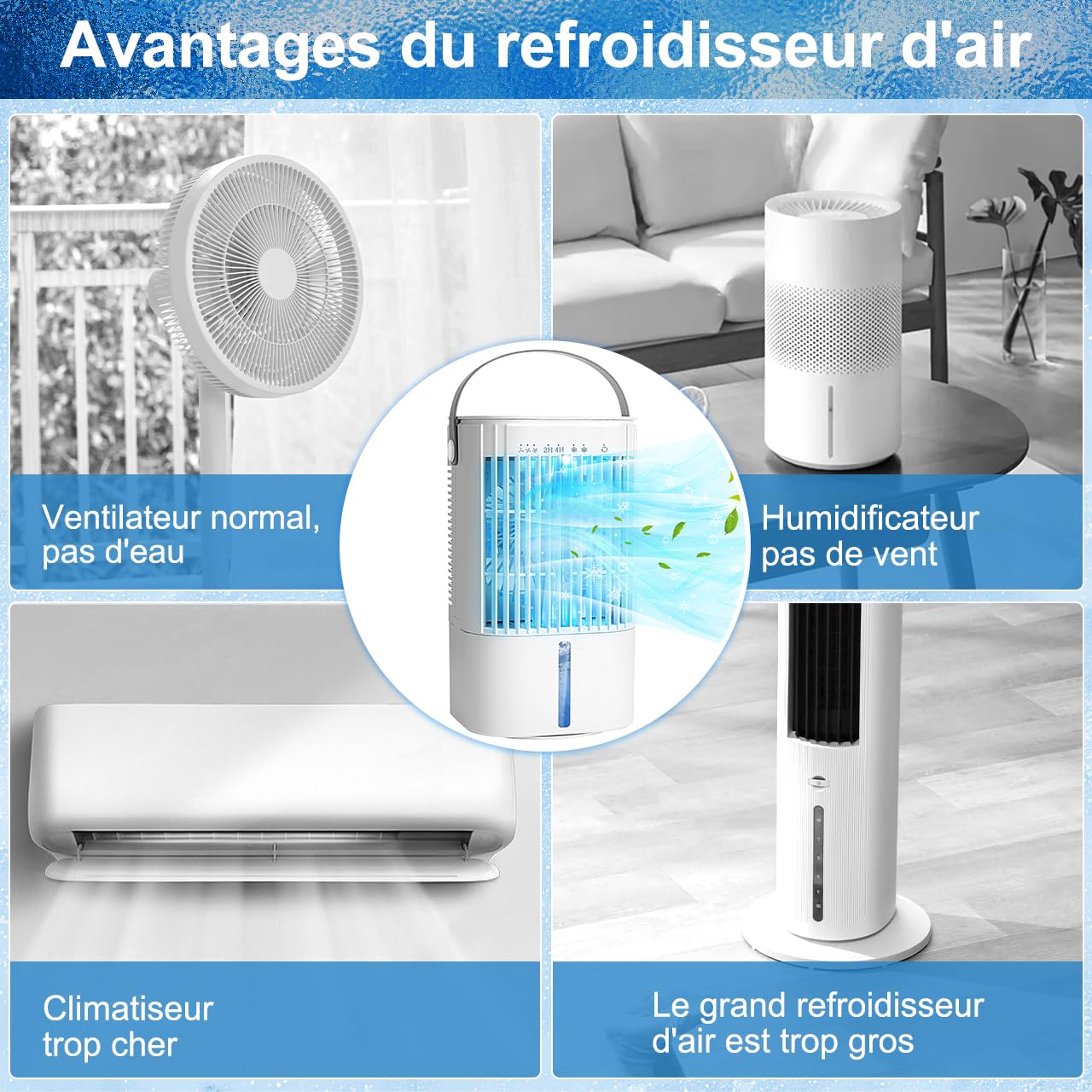 CLIMATISEUR MOBILE 5 en 1